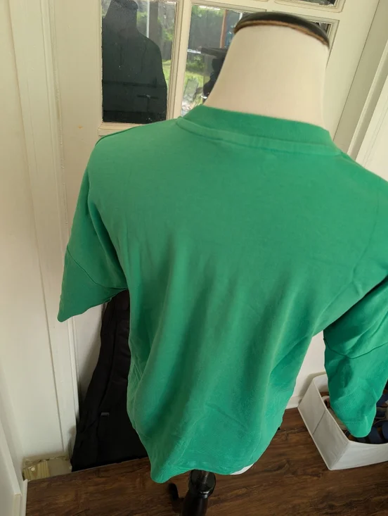 Mango Sita2 T-shirt Green Small - Picture 12 of 13